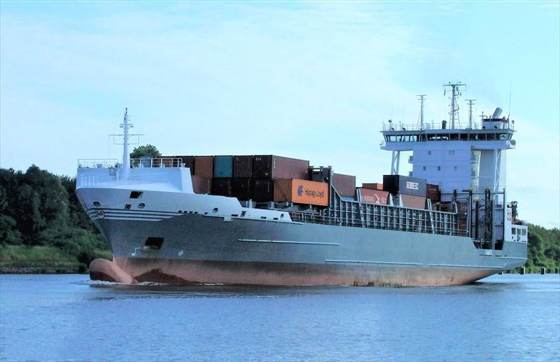 868 TEU Container Ship For Sale
