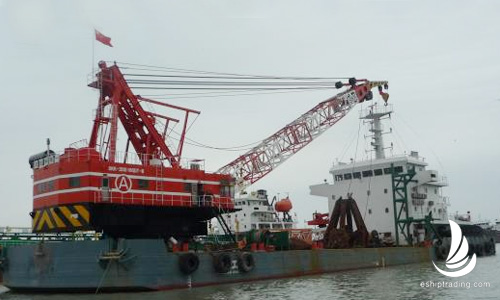 18 m3 Grab Dredger For Sale