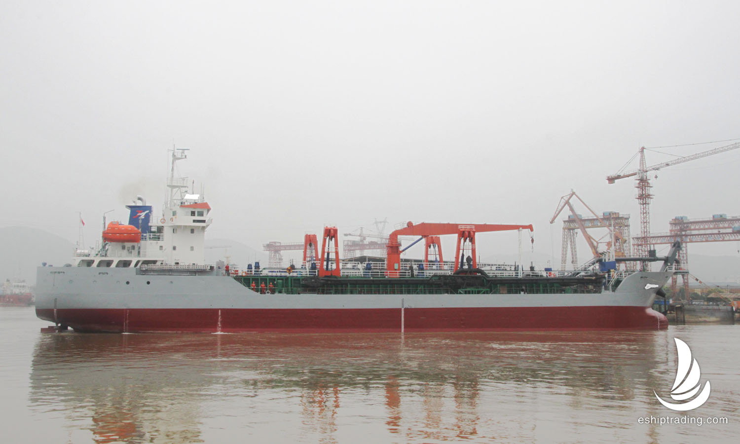 5500 m3 Trail Suction Hopper Dredger For Sale