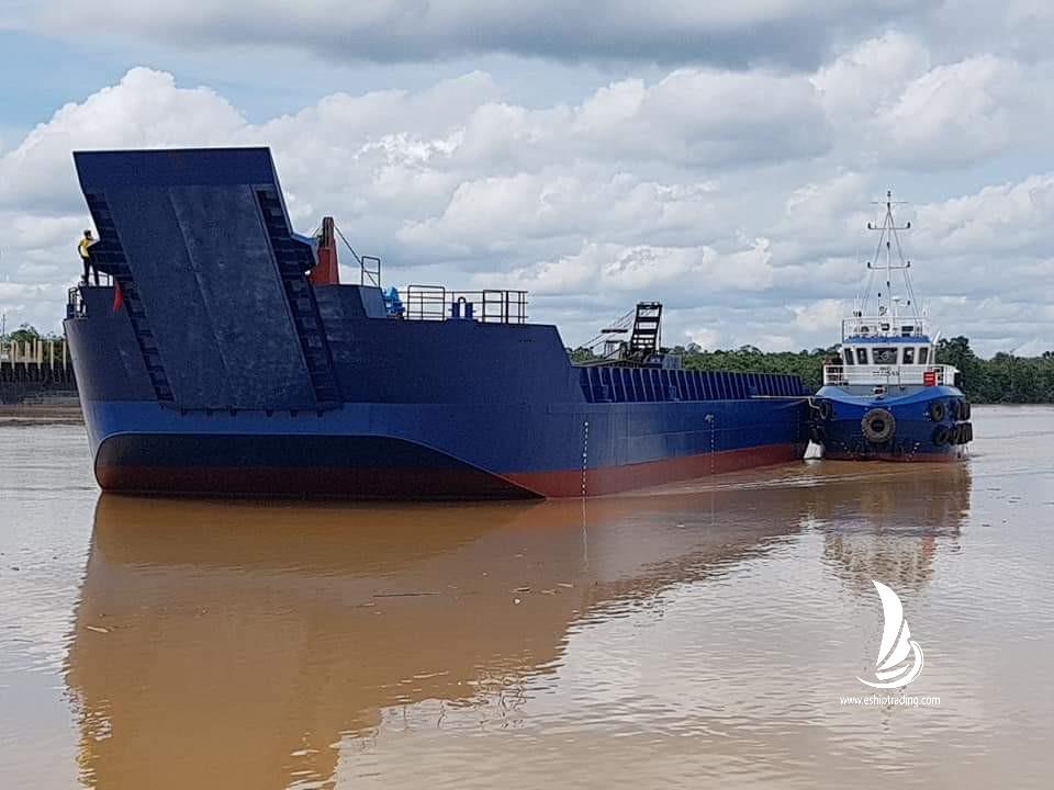 160 FT Non-self-propelled deck barge For Sale