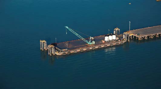 330 FT Non-self-propelled deck barge For Sale