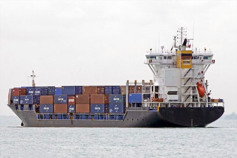 917 TEU Container Ship For Sale