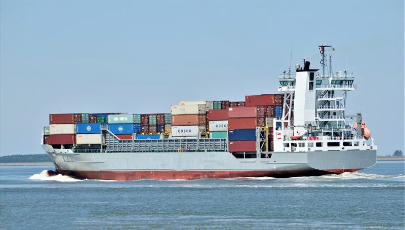 868 TEU Container Ship For Sale