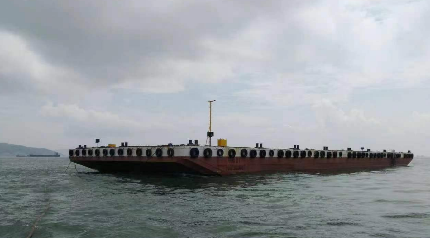 10498 T Non-self-propelled deck barge For Sale