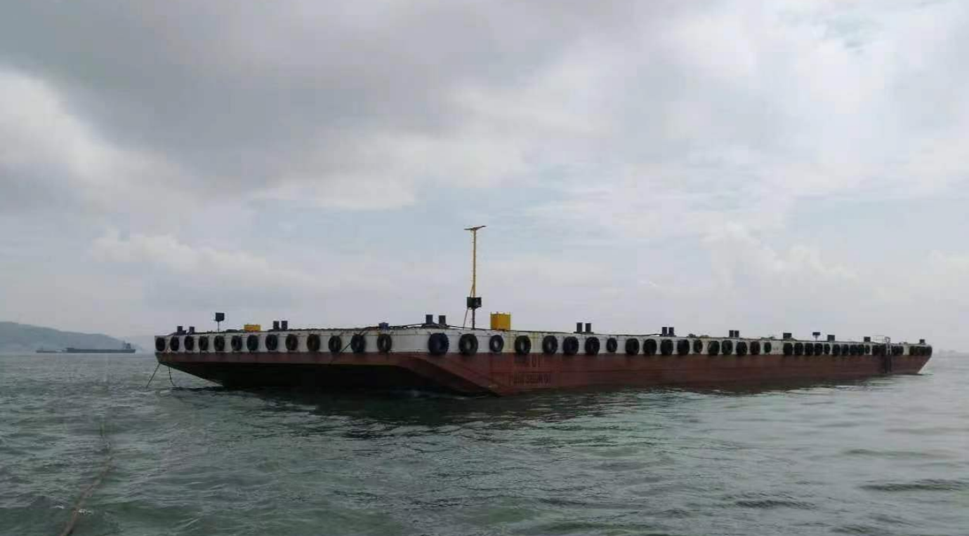 340 FT Non-self-propelled deck barge For Sale