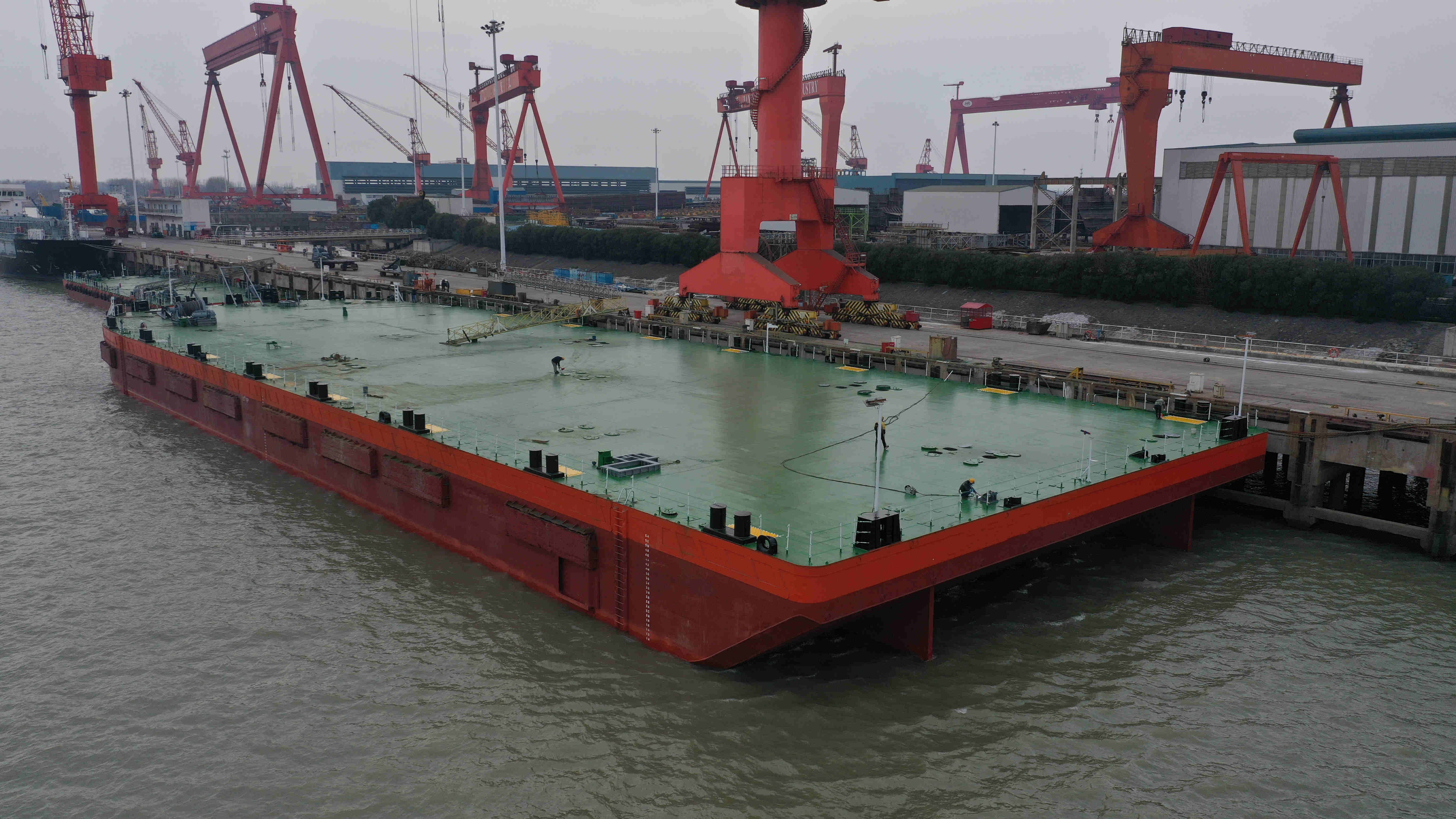 340 FT Non self propelled Deck Barge For Sale 340 FT Non self propelled 340-ft-non-self-propelled-deck-barge-for-sale-340-ft-non-self-propelled