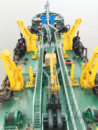 7200 m3 Trail Suction Hopper Dredger For Sale