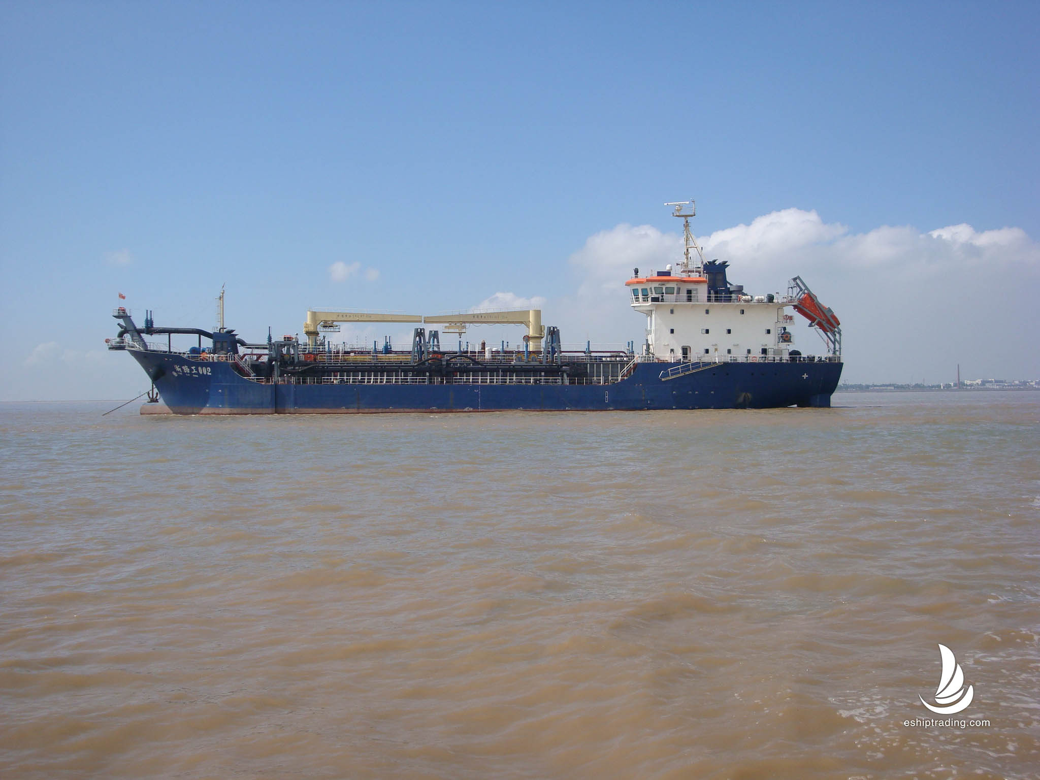 5586 m3 Trail Suction Hopper Dredger For Sale