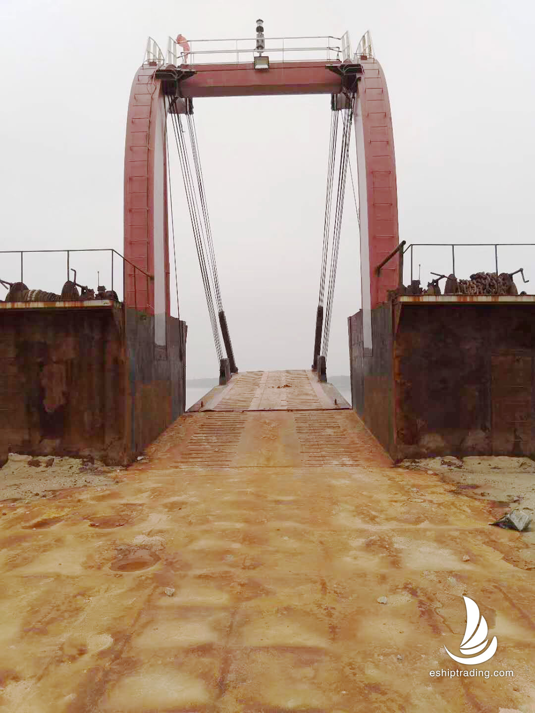 5000 T Deck Barge/LCT For Sale