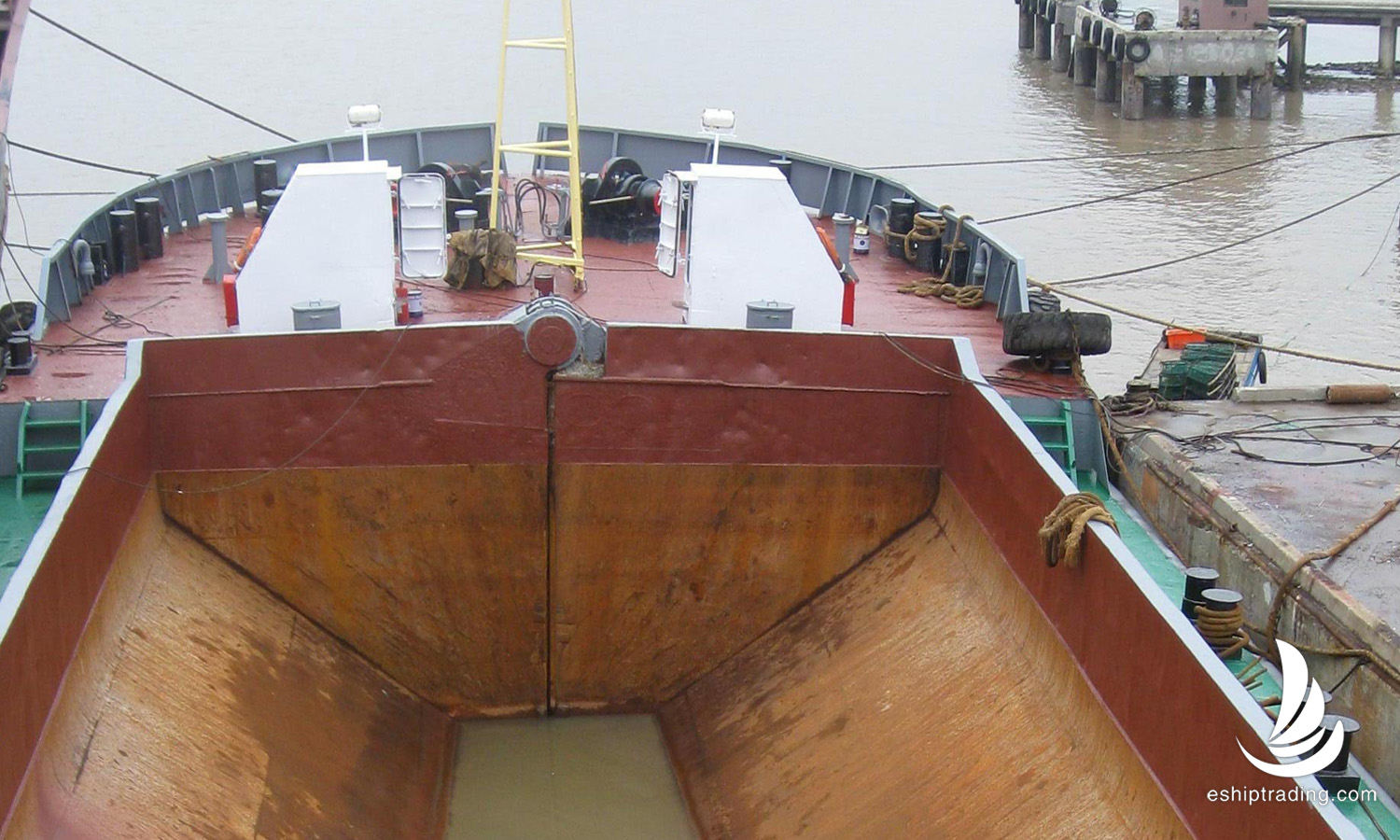 1500 m3 Split Hopper Barge For Sale