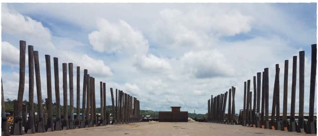 13000 T Non-self-propelled deck barge For Sale