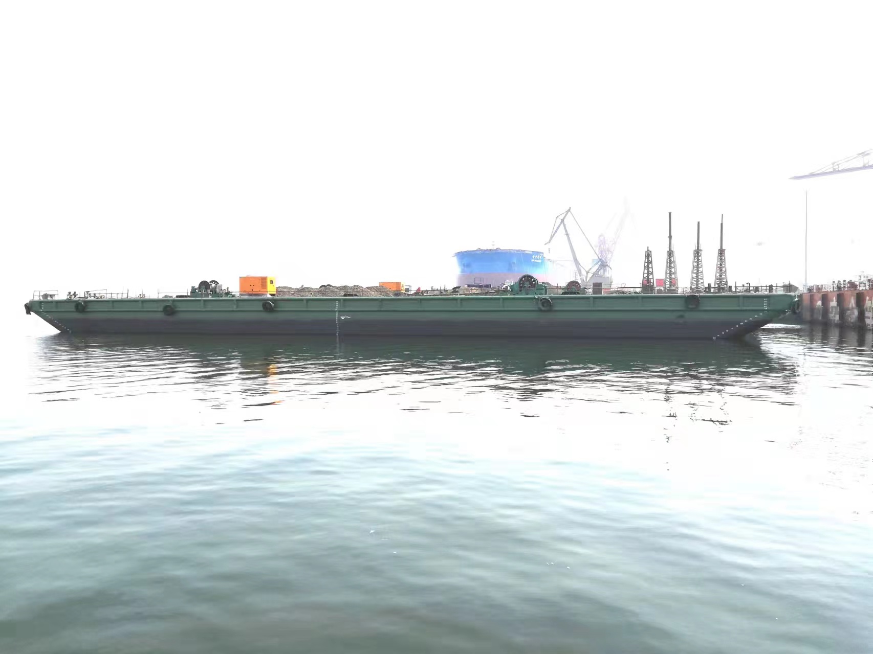 4015 T Non-self-propelled deck barge For Sale