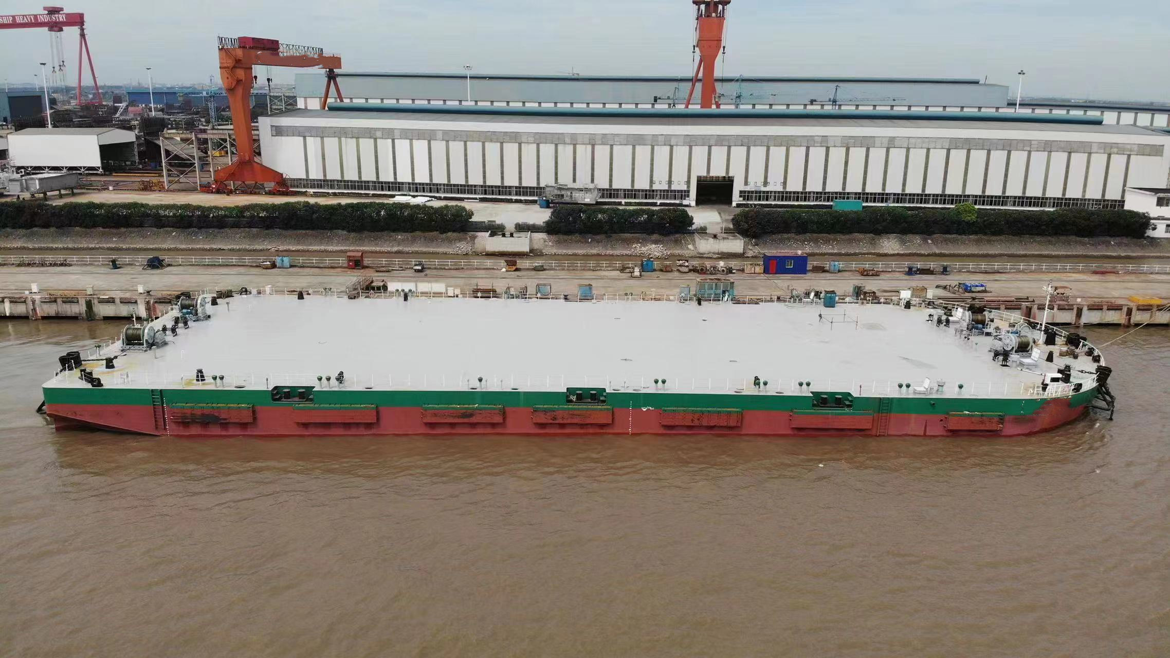 310 FT Non-self-propelled deck barge For Sale