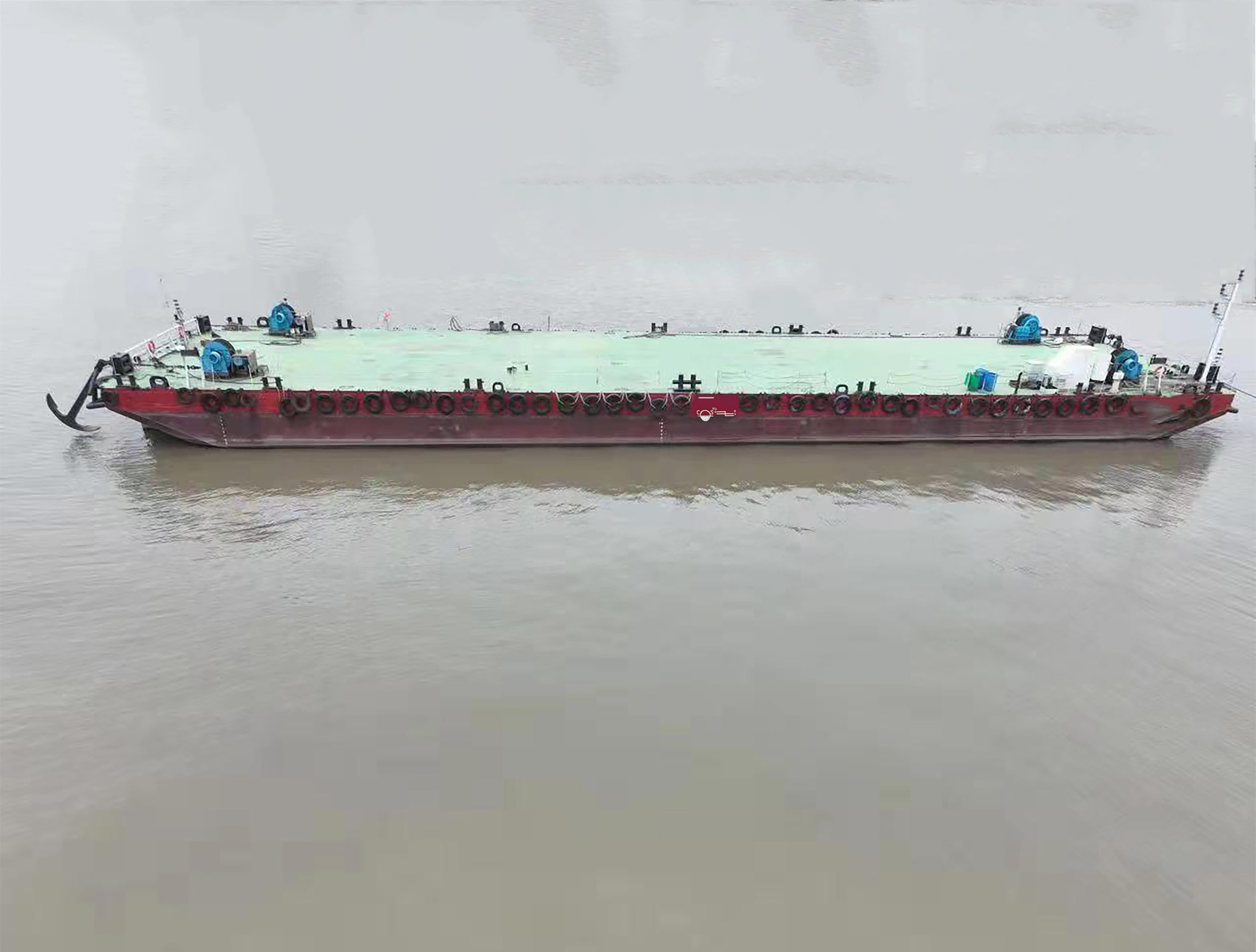 190 FT Non-self-propelled deck barge For Sale