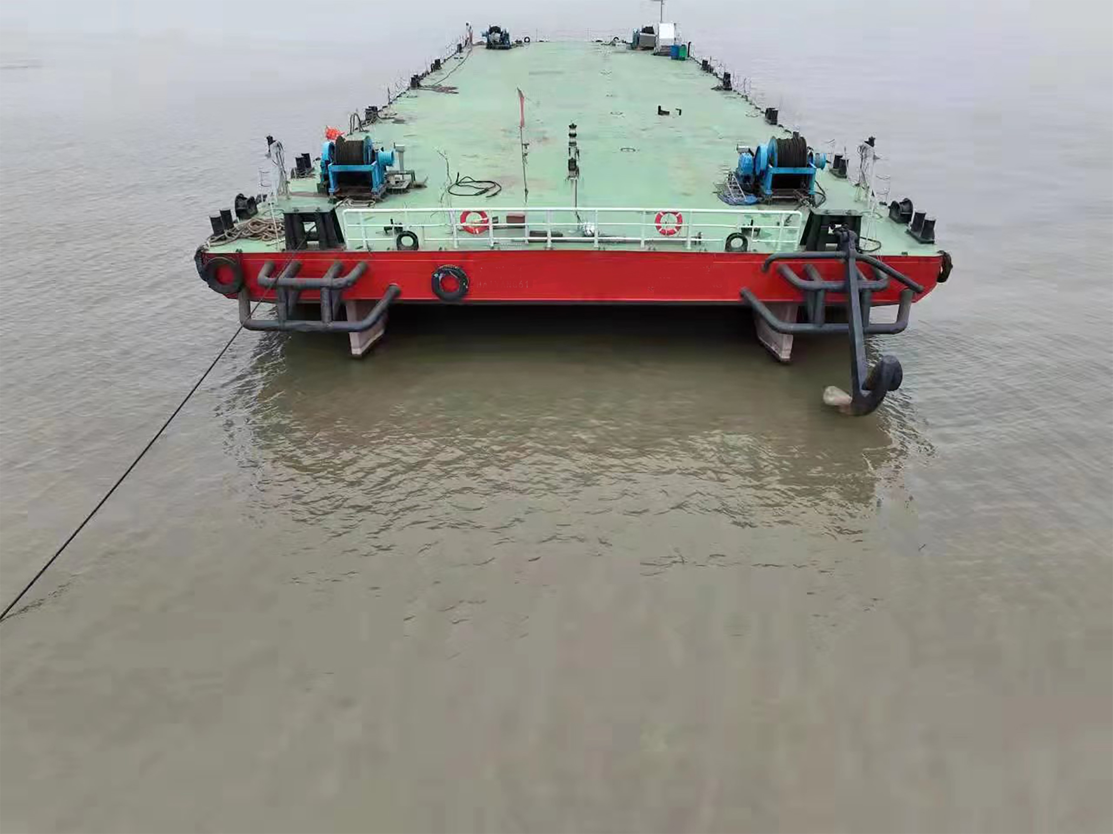 190 FT Non-self-propelled deck barge For Sale