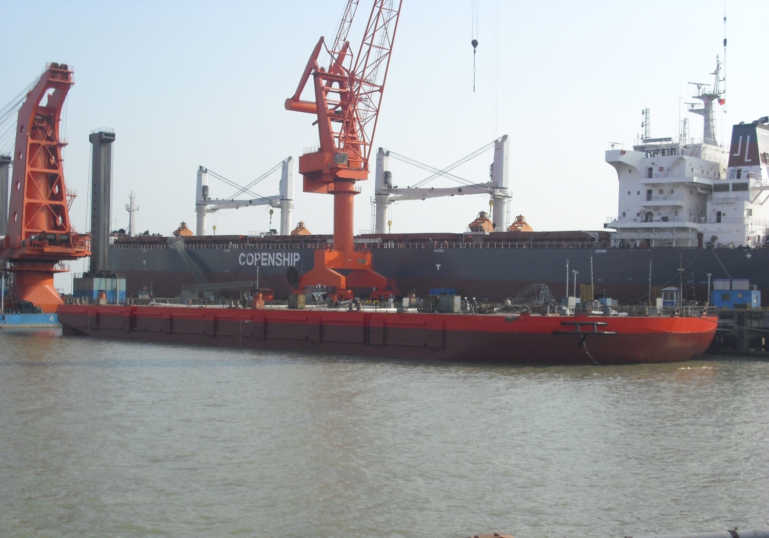 10951 T Non-self-propelled deck barge For Sale