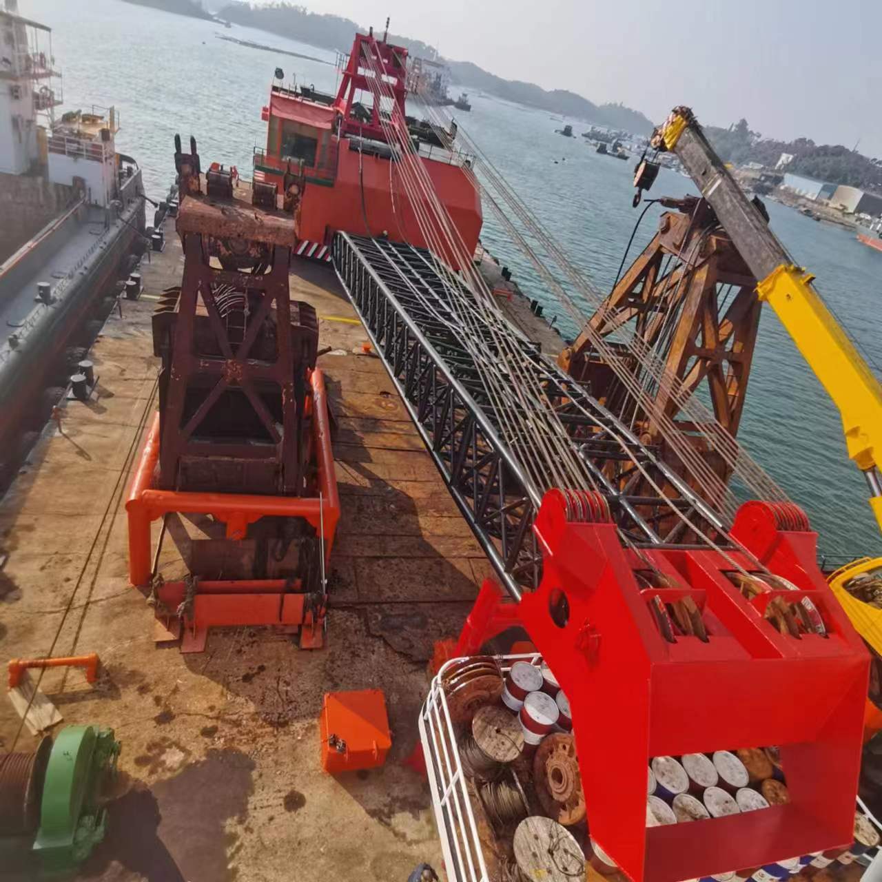 50 m³ Grab Dredger For Sale