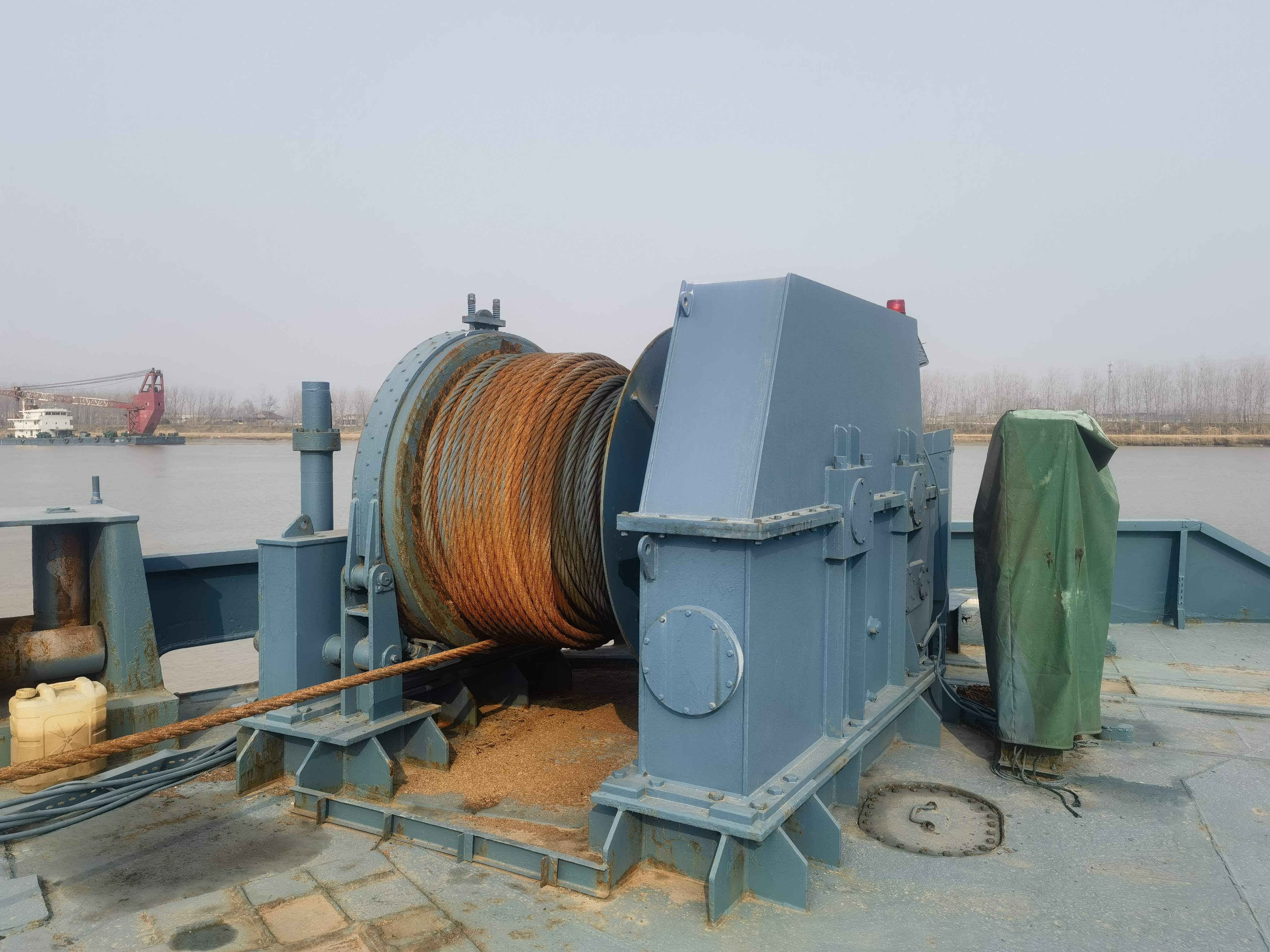 270 FT Non-self-propelled deck barge For Sale