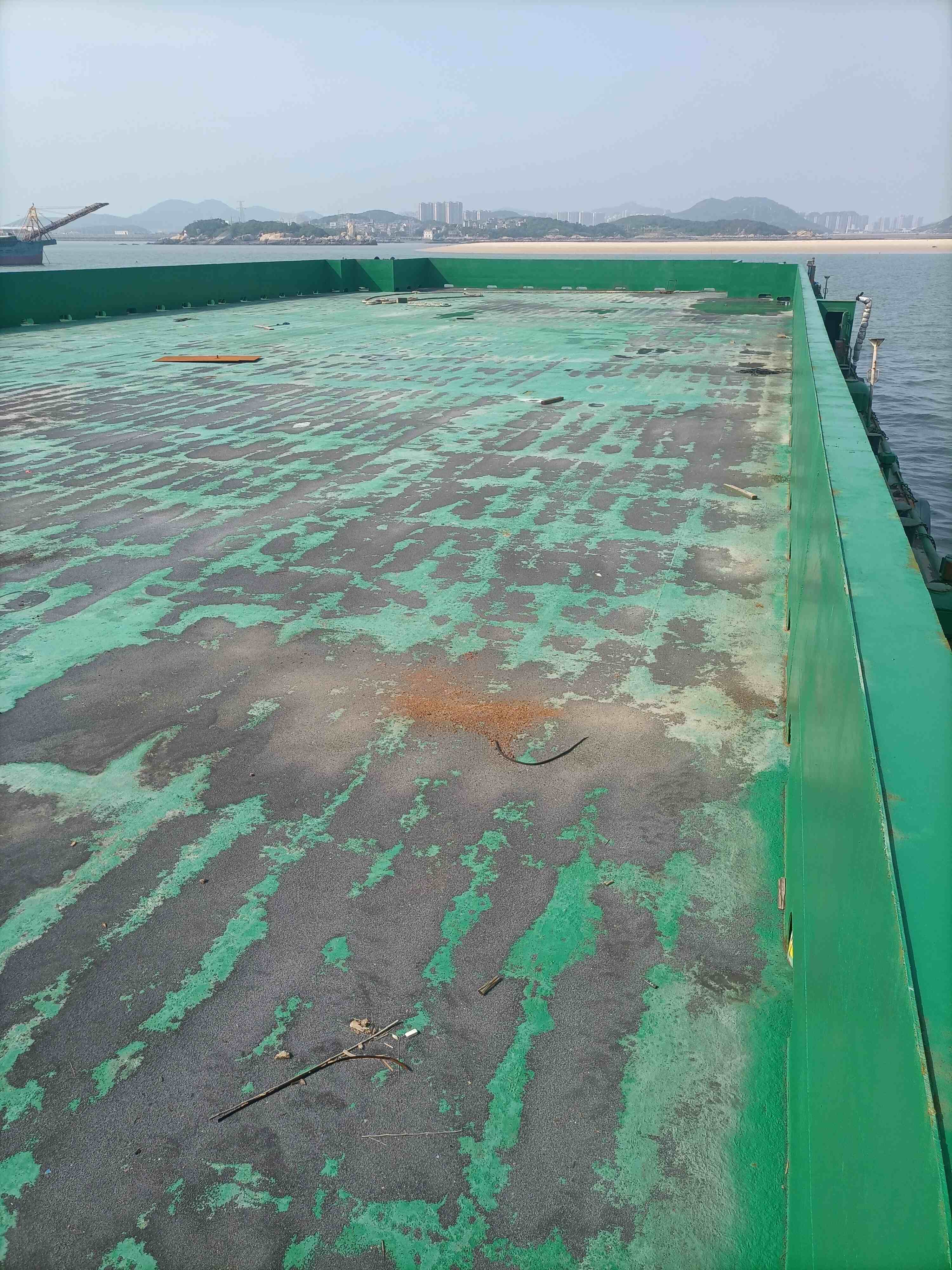 310 FT Non-self-propelled deck barge For Sale