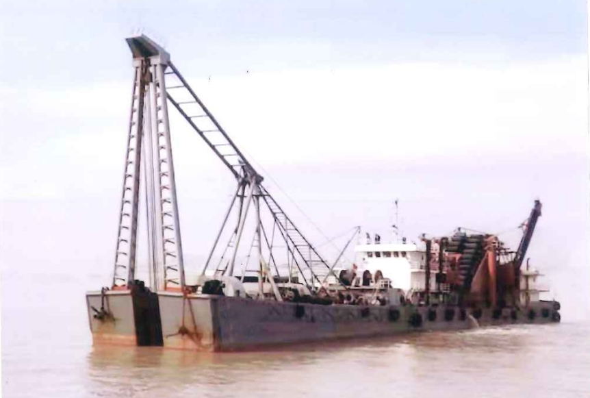 631 T Sand Pump Dredger For Sale